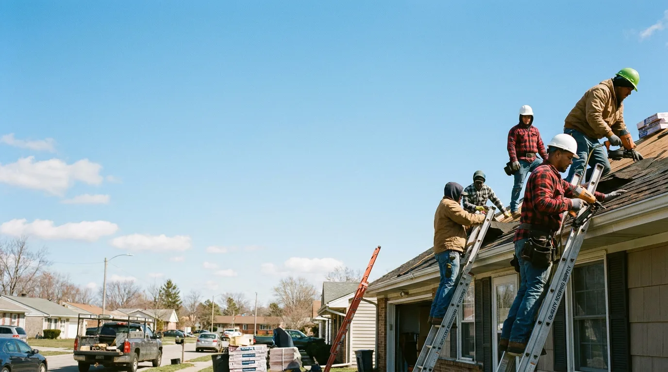 Roofing in Stewardson, IL near me